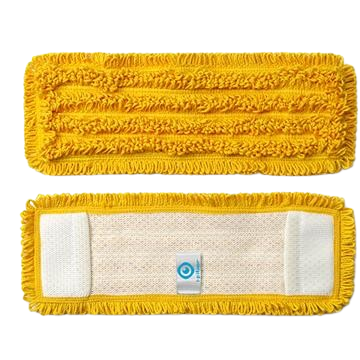 Productfoto i fibre microvezel dweil geel EWAVE18 PY removebg preview