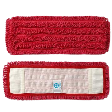 Productfoto i fibre microvezel dweil rood EWAVE18 PR removebg preview