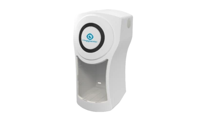 Eco Range Cabinet 2 Ltr Angled with Branding i hygienic