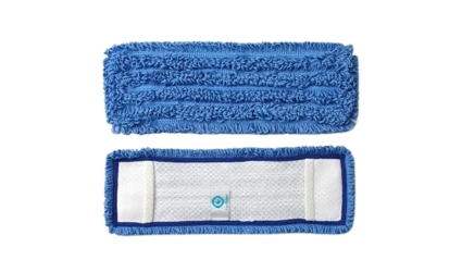 Productfoto i fibre microvezel dweil blauw EWAVE18 PB removebg preview