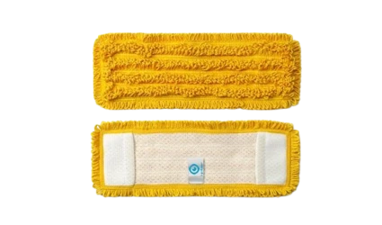 Productfoto i fibre microvezel dweil geel EWAVE18 PY removebg preview